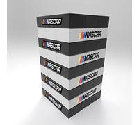 Rico Industries NASCAR Mini tour d'équipe de voyage Logo Mini Team Travel Team Tower - Jeu Stackem en bois