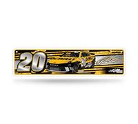 Rico Industries NASCAR Racing Ross Chastain No.1 Plaque de rue en métal 10,2 x 38,1 cm Décoration d'intérieur - Chambre - Bureau - Man Cave
