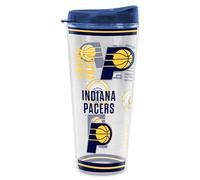 Rico Industries NBA Basketball Indiana Pacers Mayhem Gobelet Tritan à double paroi 591 ml