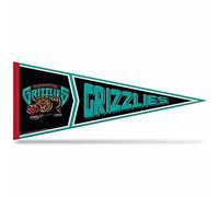 Rico Industries NBA Basketball Memphis Grizzlies Retro 12" x 30" Felt Wall Décor Pennant - Great for Home/Bed Room/Man Cave Décor