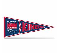 Rico Industries NBA Basketball Sacramento Kings Retro - Alt 12" x 30" Felt Wall Décor Pennant - Great for Home/Bed Room/Man Cave Décor