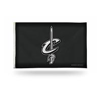 Rico Industries NBA Cleveland Cavaliers Drapeau simple face en fibre de carbone avec œillets 0,9 m x 1,5 m