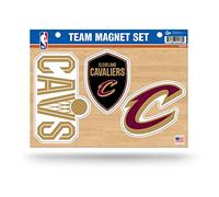Rico Industries NBA Cleveland Cavaliers Team Lot d'aimants 21,6 x 27,9 cm - Décoration d'intérieur - Regrigérateur, Bureau, Cuisine