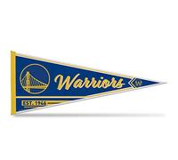 Rico Industries NBA Golden State Warriors Classic Fanion en feutre doux EZ to Hang Décoration d'intérieur (salle de jeux, cave, chambre) 30,5 x 76,2 cm