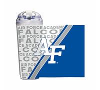Rico Industries NCAA Air Force Academy Falcons Gobelet en acrylique standard de 710 ml avec couvercle à charnière, gobelet à double paroi sous licence officielle avec paille