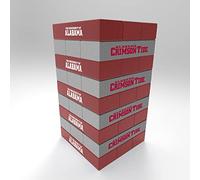 Rico Industries NCAA Alabama Crimson Tide Mini tour d'équipe de voyage Mini Team Tour d'équipe de voyage - Jeu Stackem en bois