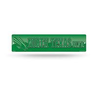 Rico Industries NCAA Angelo State Rams Haute résolution Plastique Plaque de Rue, Green