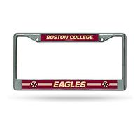 Rico Industries NCAA Cadre Photo plaqué Chrome, Mixte, FC240211, Silver, Maroon, 12-inch by 6-inch