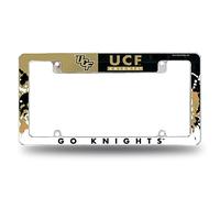 Rico Industries NCAA Central Florida Knights Primary 12" x 6" Chrome All Over Automotive License Plate Frame for Car/Truck/SUV