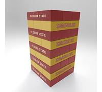 Rico Industries NCAA Florida State Seminoles Mini Team Travel Team Tour - Jeu Stackem en bois