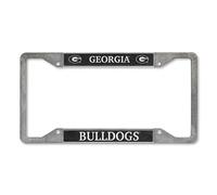 Rico Industries NCAA Georgia Bulldogs Cadre de Plaque d'immatriculation en étain 30,5 x 15,2 cm