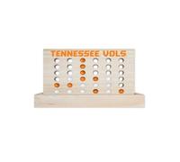 Rico Industries NCAA Mini jeu d'équipe de voyage 10,2 cm Une rangée - En bois, couleurs de l'équipe, 14 x 20,3 cm (Tennessee Volunteers)