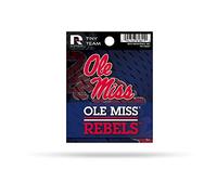 Rico Industries NCAA Mississippi Rebels Tiny Team Autocollant 8,9 x 11,4 cm