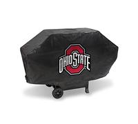Rico Industries NCAA Ohio State Buckeyes Housse de Protection en Vinyle pour Barbecue - 172,7 cm de Large/très résistante/Attaches Velcro
