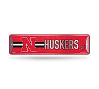 Rico Industries NCAA Panneau de rue en métal Texas Longhorns (10,2 x 38,1 cm) - Idéal pour la maison, le bureau, la chambre à coucher et la cave - Fabriqué