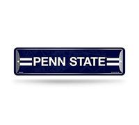 Rico Industries NCAA Penn State Nittany Lions Home Décor Metal Street Sign (4" x 15") - Great for Home, Office, Bedroom, & Man Cave - Made