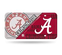 Rico Industries NCAA Plaque d'immatriculation Métal, Mixte, MTG150103, Couleur de l'équipe., 6 x 11.5-inches
