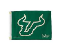 Rico Industries NCAA South Florida Bulls - Drapeau utilitaire vert USF - Double face - Idéal pour bateau/voiturette de golf/maison, etc.