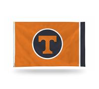 Rico Industries NCAA Tennessee Volunteers Drapeau simple face pour intérieur ou extérieur Décoration d'intérieur 91 x 152 cm