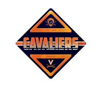 Rico Industries NCAA Virginia Cavaliers Plaque en métal 41,9 x 41,9 cm Décoration d'intérieur - Chambre - Bureau - Man Cave