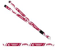 Rico Industries NCAA Washington State Cougars - Couleurs d'quipe alternative WSU 18 """" x 1 """" Premium Unisex-Adult Safety Breakaway Lanyard