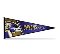 Rico Industries NFL Baltimore Ravens Fanion en feutre doux, 30,5 x 76,2 cm