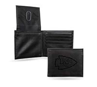 Rico Industries NFL Billfold Portefeuille gravé au Laser, Kansas City Chiefs
