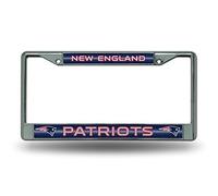 Rico Industries NFL Bling Chrome Plaque Cadre, Chrome