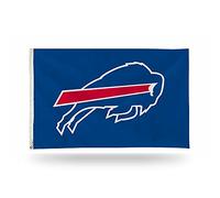 Rico Industries NFL Buffalo Bills Drapeau classique 91 x 152 cm - Simple face - Intérieur ou extérieur - Décoration d'intérieur