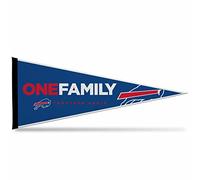 Rico Industries NFL Buffalo Bills Fanion en feutre doux 30,5 x 76,2 cm - À accrocher - Décoration d'intérieur (salle de jeux, cave, chambre à coucher)