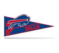 Rico Industries NFL Buffalo Bills Fanions en feutre doux 30,5 x 76,2 cm - EZ à accrocher - Décoration d'intérieur (salle de jeux, cave, chambre)