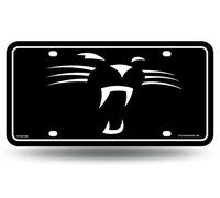 Rico Industries NFL Carolina Panthers Étiquette de Voiture en métal 21,6 x 27,9 cm - Idéal pour Camion/Voiture/SUV