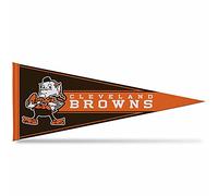 Rico Industries NFL Cleveland Browns Fanion en feutre souple 30,5 x 76,2 cm - Décoration de maison/mur