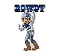 Rico Industries NFL Dallas Cowboys Fanion en forme de mascotte