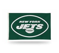 Rico Industries NFL Drapeau des Jets de New York avec œillets, simple face, 91 x 152 cm