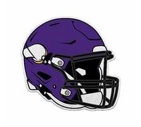 Rico Industries NFL Football Buffalo Bills Fanions en forme de casque de football - Décoration de maison et de salon - Feutre doux à accrocher