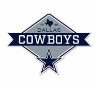 Rico Industries NFL Football Dallas Cowboys Fanion coup en forme de diamant Dcoration pour la maison et le salon Feutre doux EZ accrocher