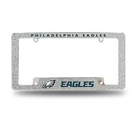 Rico Industries NFL Philadelphia Eagles Cadre de Plaque d'immatriculation chromé pour Voiture/Camion/SUV 30,5 x 15,2 cm