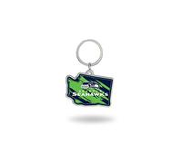 Rico Industries NFL State Shape Porte-clés Seattle Seahawks