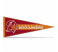 Rico Industries NFL Tampa Bay Buccaneers Fanion en feutre souple 30,5 x 76,2 cm - Décoration de maison/mur