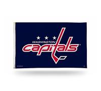 Rico Industries NHL Arizona Coyotes Bannière Drapeau 0,9 m par 1,5 m, Washington Capitals
