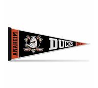 Rico Industries NHL Hockey Anaheim Ducks Rally 12" x 30" Felt Wall Décor Pennant - Great for Home/Bed Room/Man Cave Décor