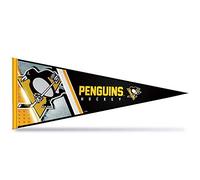 Rico Industries NHL Pittsburgh Penguins Fanion en feutre doux 30,5 x 76,2 cm