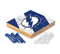 Rico Industries NHL Tampa Bay Lightning Peg Tic Tac Toe Game