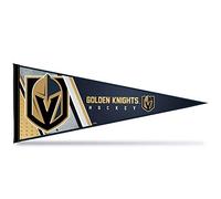 Rico Industries NHL Vegas Golden Knights Fanions en feutre doux 30,5 x 76,2 cm