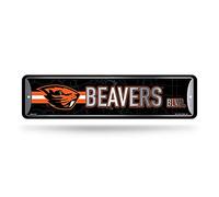 Rico Industries Plaque murale MSN unisexe pour adulte Oregon State Beavers