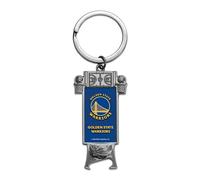 Rico Industries Porte-clés décapsuleur sculpté NBA Basketball Golden State Warriors - Excellent cadeau