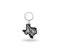 Rico Industries Porte-clés NBA Basketball San Antonio Spurs State Shape