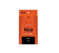 Ras1Ln - Ligature Rico, Saxophone Alto, Plaque Nickel