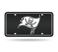 Rico MTG2101CF Buccaneers - Design Fibre de Carbone - Étiquette Automatique en métal